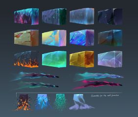 Concept art for Otto's Wall